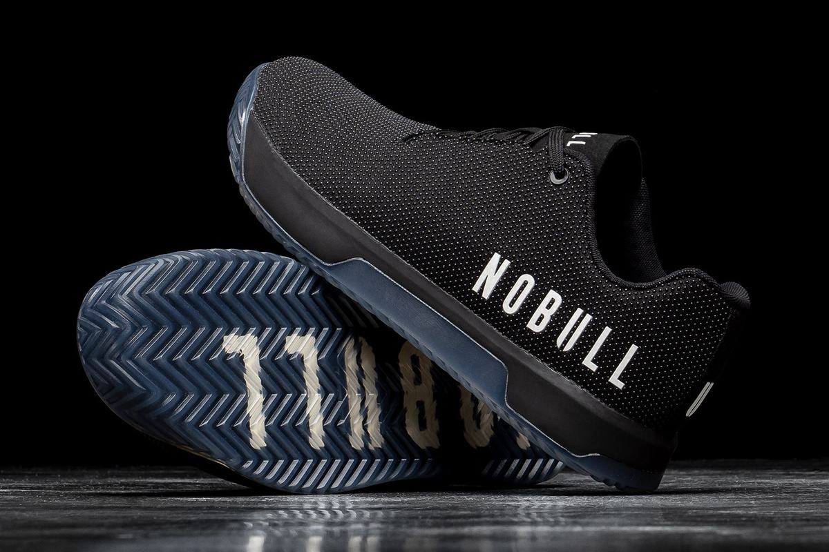 Nobull Superfabric Crossfit® Women's Crossfit Shoes Black | Australia (XM5604)